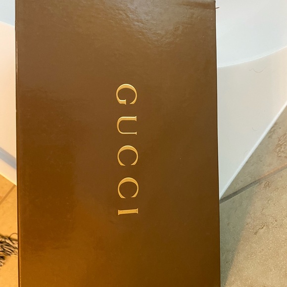 Gucci Satin D’Orsay Crystal Horsebit Pump - Picture 8 of 12